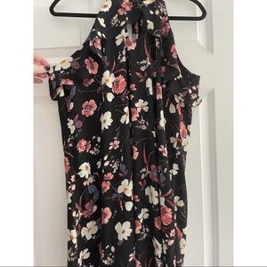 Floral Halter Top Dress